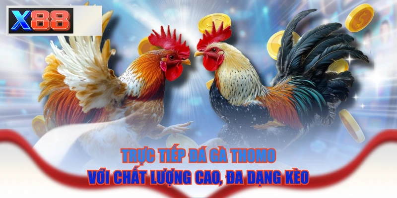 Trực Tiếp Đá Gà Thomo Với Chất Lượng Cao, Đa Dạng Kèo